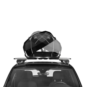 Dachbox Hapro Trivor 440 Black Metallic – Bild 4