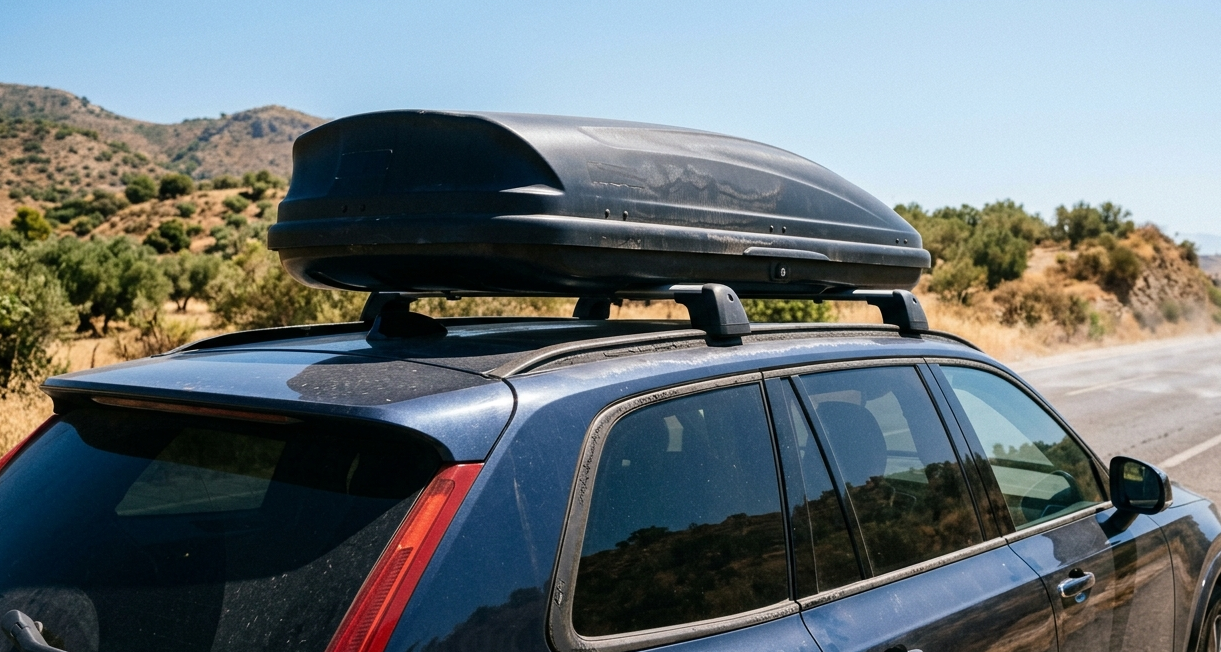 40 Grad auf dem Asphalt: Was extreme Hitze mit Dachbox, Dichtungen und Lack macht
